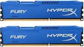 Фото: Оперативна пам’ять Kingston HyperX Fury Blu DDR3 2x4GB (HX316C10FK2/8) № 3 | KTC