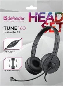 Фото: Гарнітура Defender Tune 160 Black (63164) № 9 | KTC