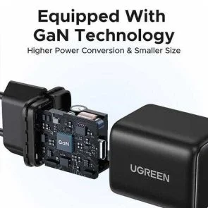 Фото: Зарядний пристрій UGREEN X514 QC PD 20W Black (UGR-65737) № 9 | KTC