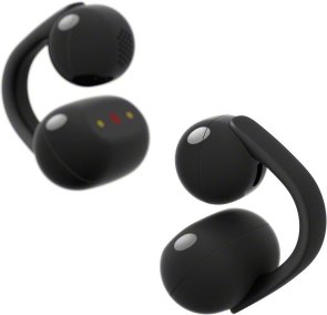 Гарнітура вкладиші Sony LinkBuds Clip TWS, Black