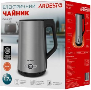 Електрочайник Ardesto EKL-X52E