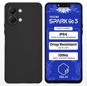 Фото: Чохол BeCover for Tecno Spark Go 3 KN3 - Black (715691) № 3 | KTC
