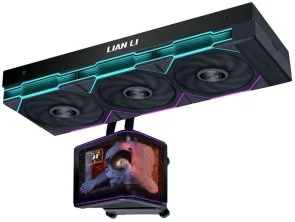 Фото: Система рідинного охолодження Lian-Li Hydroshift II OLED Curved 360 TL (G89.GHS2OLDC36TB.00) № 3 | KTC