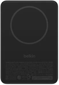 Фото: Батарея універсальна Belkin BoostCharge Slim Magnetic 10000mAh 30W Qi2 15W with Kickstand Black (BPD016HQBK) № 2 | KTC