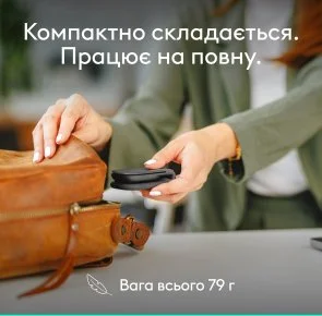 Фото: Миша Logitech Mobi Fold for Business Wireless Graphite (910-007605) № 4 | KTC