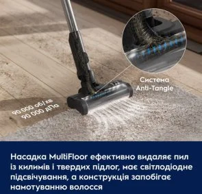 Фото: Ручний бездротовий пилосос Electrolux 500 Cordless cleaner Grey (910008071) № 12 | KTC