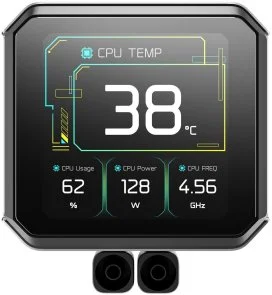 Фото: Система рідинного охолодження Deepcool Spartacus 420 Black (R-SPT420-BKDSMP-G-1) № 5 | KTC
