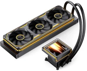 Фото: Система рідинного охолодження Jonsbo TX-360 Black № 2 | KTC