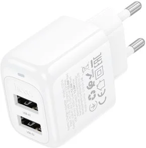 Фото: Зарядний пристрій Hoco CS51A Surplus12W White (6942007631419) № 2 | KTC
