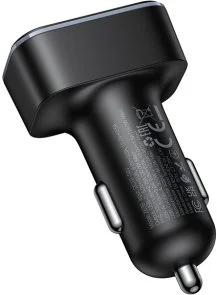Фото: Автомобільний зарядний пристрій Hoco Z63B Barry QC3.0 PD 30W Black (6942007666244) № 6 | KTC
