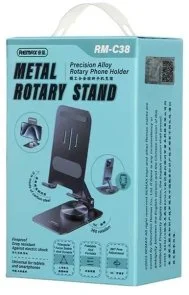 Фото: Універсальний тримач Remax Precision Alloy Rotary Phone Holder RM-C38 Green (6954851261162) № 2 | KTC