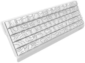 Фото: Клавіатура Ajazz NK68 V2 Red Switch USB White (NK68-V2-R-S-W) № 3 | KTC