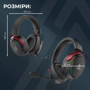 Фото: Гарнітура Ajazz AHW10 Black (AHW10-B) № 16 | KTC