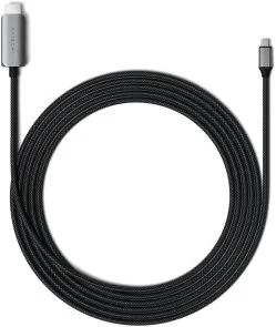 Фото: Кабель Satechi v2.1 8K Type-C / HDMI 1.8m Space Gray (ST-YH8KCM) № 4 | KTC