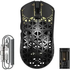 Фото: Миша Attack Shark R5 Ultra WL/BT/USB Black (R5ULTRAB_AS) № 2 | KTC