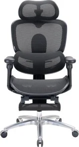Фото: Крісло SIHOO C300 Lite V2 with footrest Black (C300-LITE-V2-B101-JT) № 2 | KTC
