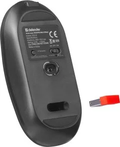 Фото: Миша Defender NovaPro MM-316 Wireless Black (52316) № 3 | KTC