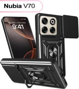 Фото: Чохол BeCover for Nubia V70 - Military Black (713534) № 2 | KTC