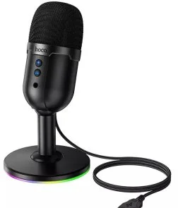 Фото: Мікрофон Hoco L25 Bright USB Black (6942007673792) № 2 | KTC
