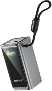 Фото: Батарея універсальна Acefast M33 20000mAh 100W Black Built-in Cable (6974316286363) № 5 | KTC