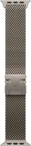 Фото: Ремінець Apple for Apple Watch 49mm - Natural Titanium Milanese Loop - Large (MK0E4) № 3 | KTC