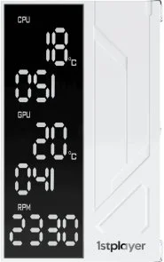 Фото: Кулер для процесора 1stPlayer FB12S-6 White (FB12S-6-WH) № 3 | KTC