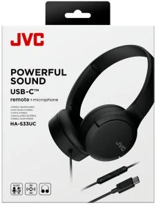 Фото: Навушники JVC HA-S33UC Black (HA-S33UC-B-U) № 6 | KTC