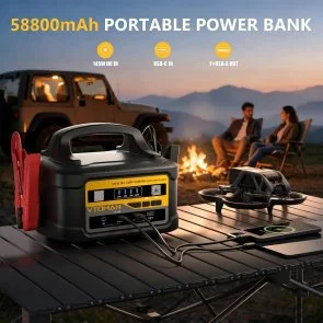Фото: Бустер Vtoman Jump Starter VT-Pro 10000A 12V/24V 58800mAh № 5 | KTC