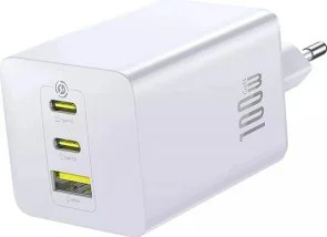Фото: Зарядний пристрій Baseus 2C+U 100W White (P10182102213-00) № 2 | KTC