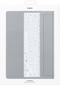 Фото: Чохол-клавіатура Samsung Tab S12 Plus - Pro Keyboard Silver (EF-DX845BSEGUA) № 11 | KTC