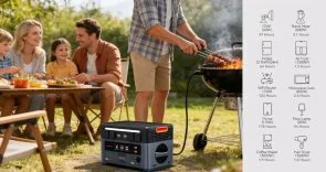 Фото: Зарядна станція Oscal PowerMax 2400 SE 2400W 2016Wh № 5 | KTC