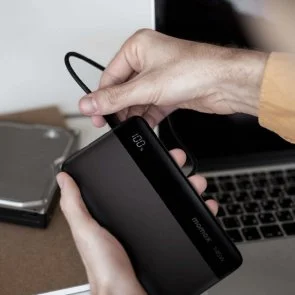 Фото: Батарея універсальна Momax 1-Power Ultra 25000mAh 145W Black (IP150D) № 7 | KTC