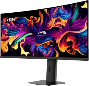 Фото: Монітор MSI MAG 341CQP QD-OLED X28 - 34.1" QD-OLED / 3440x1440 / 280 Гц / AMD FreeSync Premium Pro, Nvidia G-Sync Compatible / HAS № 4 | KTC