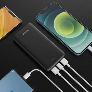 Фото: Батарея універсальна Veger W1065 10000mAh 10W Black (6970453554129) № 6 | KTC