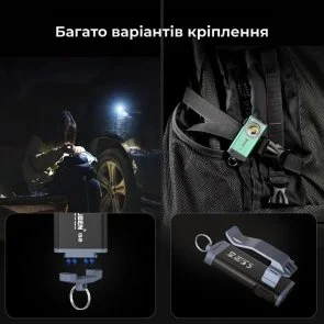 Фото: Ліхтар брелок Wuben G2 Black (wub-g2b) № 7 | KTC