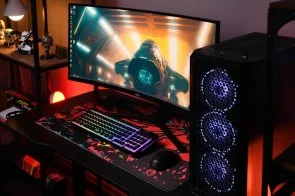 Фото: Монітор 2E R3426B Black (2E-R3426B-01.UA) - 34" VA / 3440x1440 / 200 Гц / AMD FreeSync / HAS № 17 | KTC