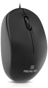 Фото: Миша Real-EL RM-206 USB Black (EL123200061) № 7 | KTC