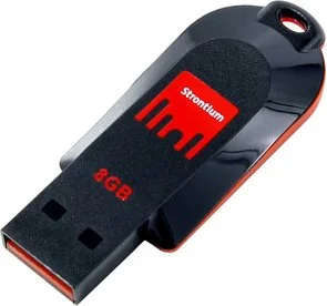 Фото: Флешка USB  Strontium Pollex 8 ГБ (SR8GRDPOLLEX) чорна № 3 | KTC
