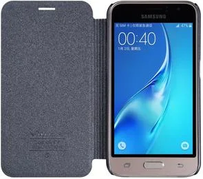 Фото: Чохол Nillkin для Samsung J1 J120 - Spark series чорний № 3 | KTC