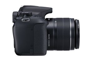 Цифрова фотокамера дзеркальна Canon EOS 1300D kit 18-55мм DC чорна