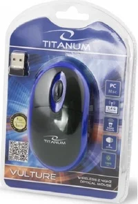 Фото: Миша Esperanza Titanum TM116B Black/Blue № 3 | KTC