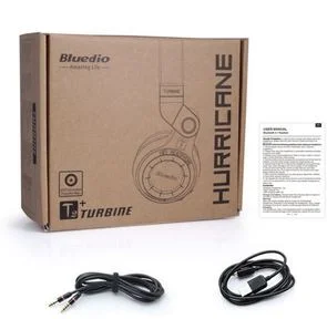Фото: Гарнітура Bluedio T2 plus Black (T2+Black) № 8 | KTC