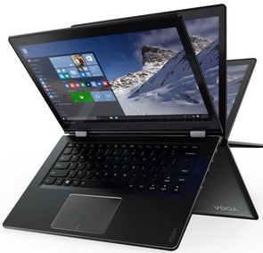 Ноутбук Lenovo Yoga 510-14 (80VB005FRA) чорний