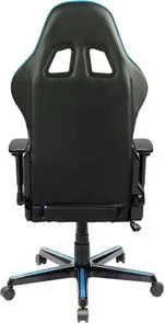 Фото: Крісло для геймерів DXRACER FORMULA OH/FH08/NB чорне з блакитними вставками № 2 | KTC