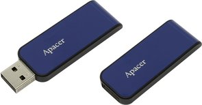 Флешка USB Apacer AH334 8 ГБ (AP8GAH334U-1) синя