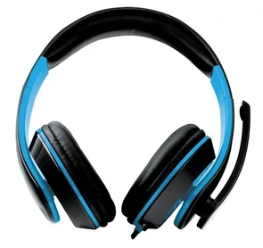 Фото: Гарнітура Esperanza Earphones EGH300B чорна/блакитна № 2 | KTC