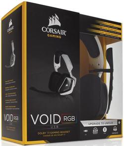 Гарнітура Corsair VOID 7,1 USB біла