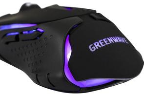 Миша GREENWAVE KM-GM-2400 Black (R0014220)