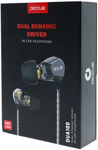 Фото: Навушники DICCUE DUA100 Black № 2 | KTC