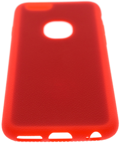 Чохол iPaky for iPhone 6/6S - Silicon-Leather Case Red